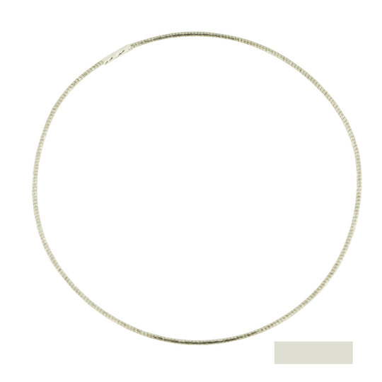 Bracciale filo di gioia in argento 925 bianco da saldare al polso (IN GIOIELLERIA)