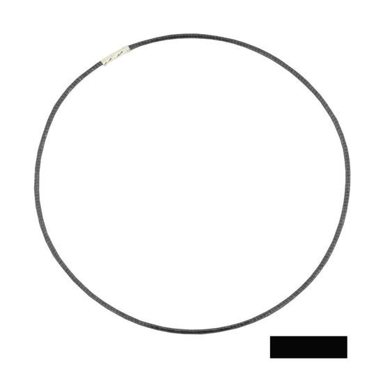 Bracciale filo di gioia in argento 925 rutenio nero da saldare al polso (IN GIOIELLERIA)