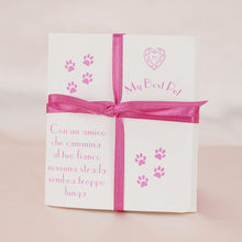 Medaglietta con cane labrador nero in argento 925