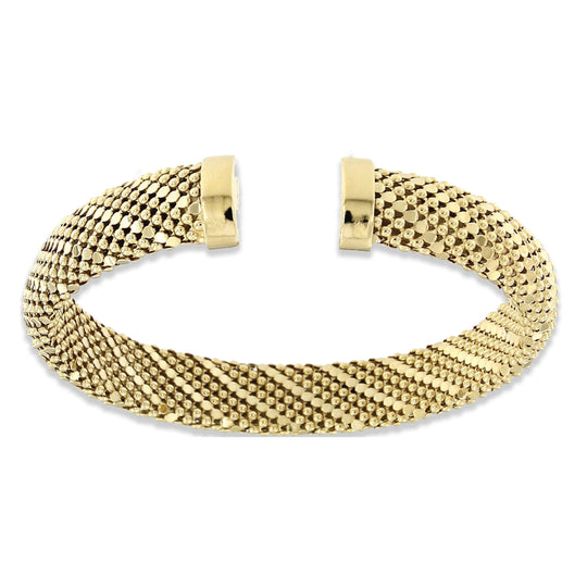 Bracciale Le Sovì chicco di riso placcato in oro giallo realizzato a mano