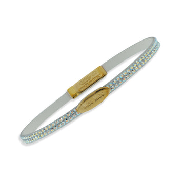 Bracciale in argento dorato Cristalli SW colore Boreale cm 17.5